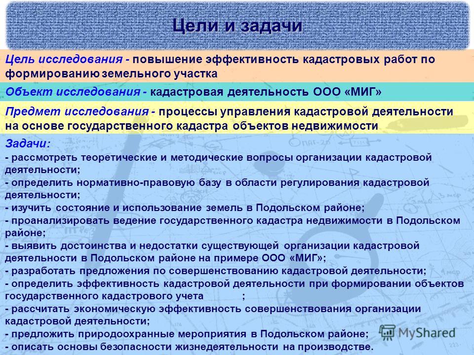 Курсовая работа по теме Использование геоинформационных систем в сфере кадастра