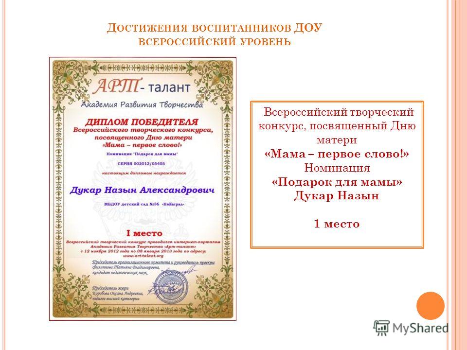 Всеросийский конкурс к дню матери Всеросийский конкурс к дню матери