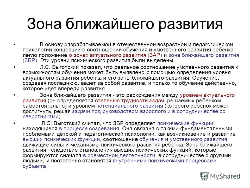 Зона ближайшего развития управление проектами в образовании