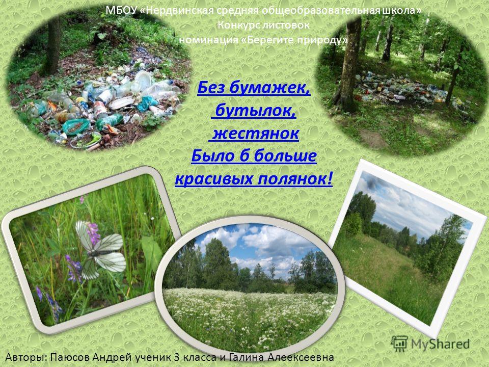 Берегите землю конкурсы Берегите землю конкурсы