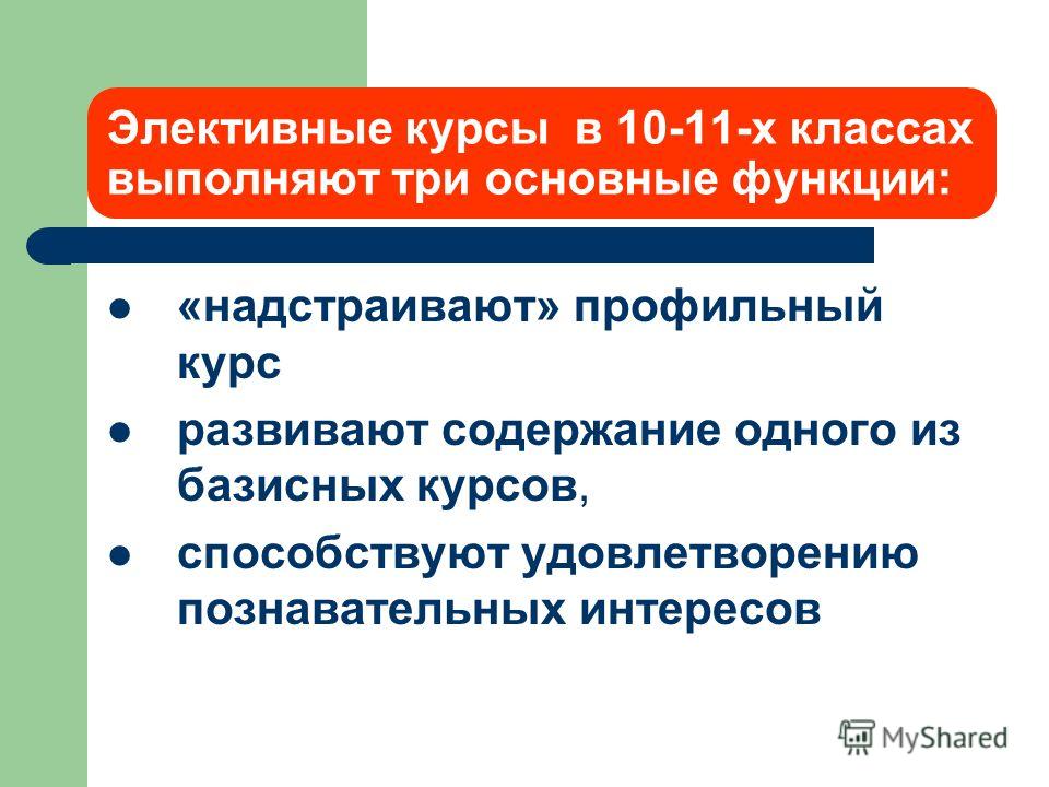 Презентация на тему: "Система предпрофильной и профильной подготовки учащихся Пр