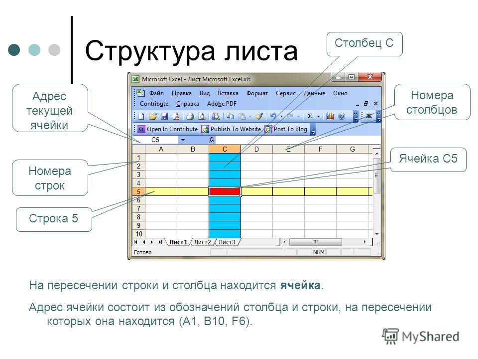 Реферат: Ввод и редактирование данных в Excel