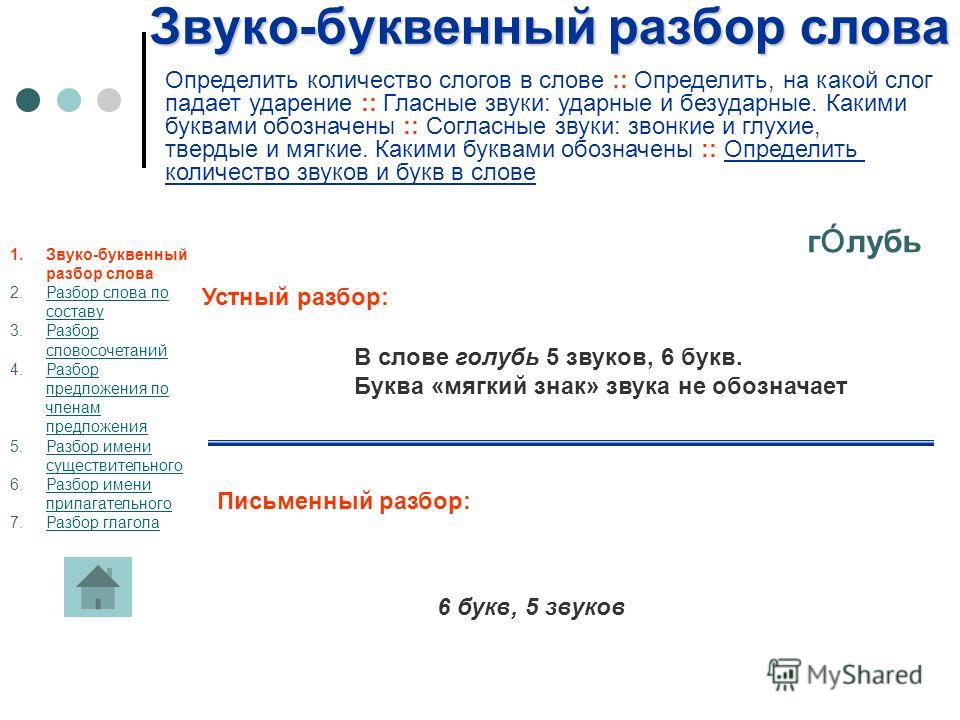 Звуко буквенный разбор слова схема фото 487