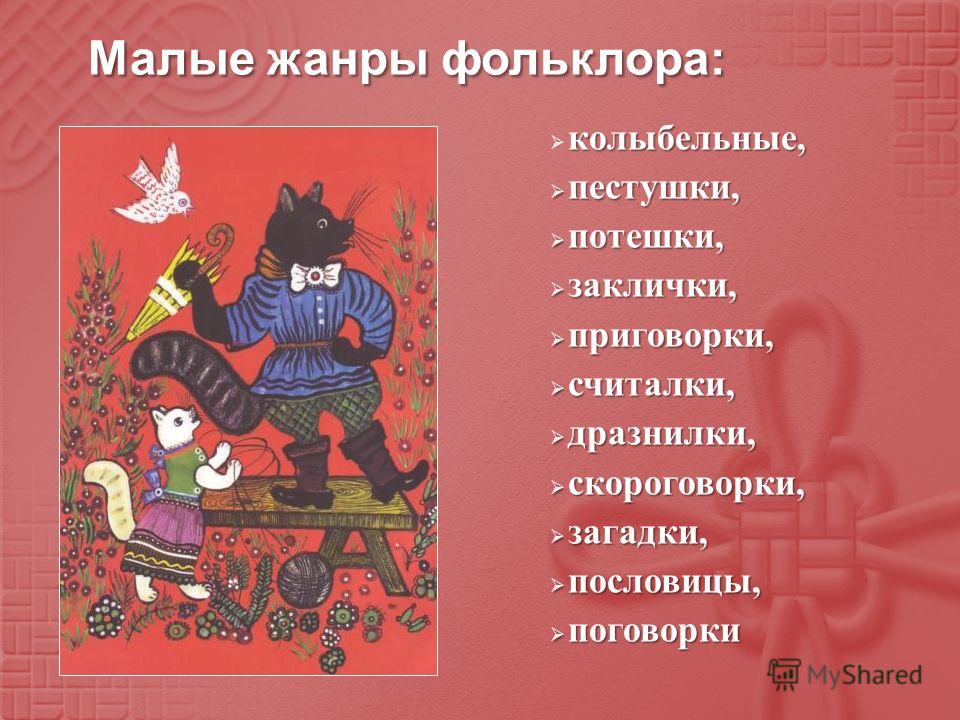 Пословицы поговорки пестушки потешки загадки Пословицы поговорки пестушки потешки загадки