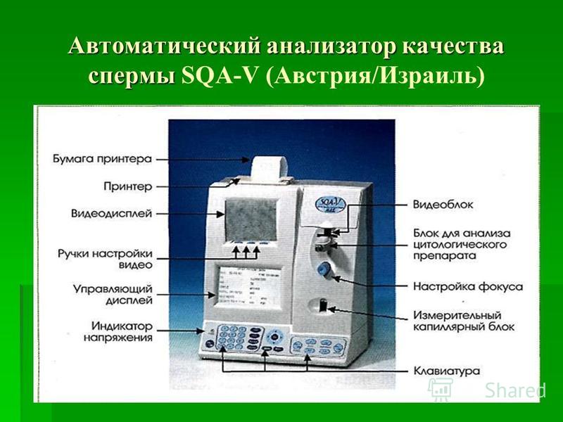 Автоматический анализатор качества спермы Автоматический анализатор качества спермы SQA-V (Австрия/Израиль)
