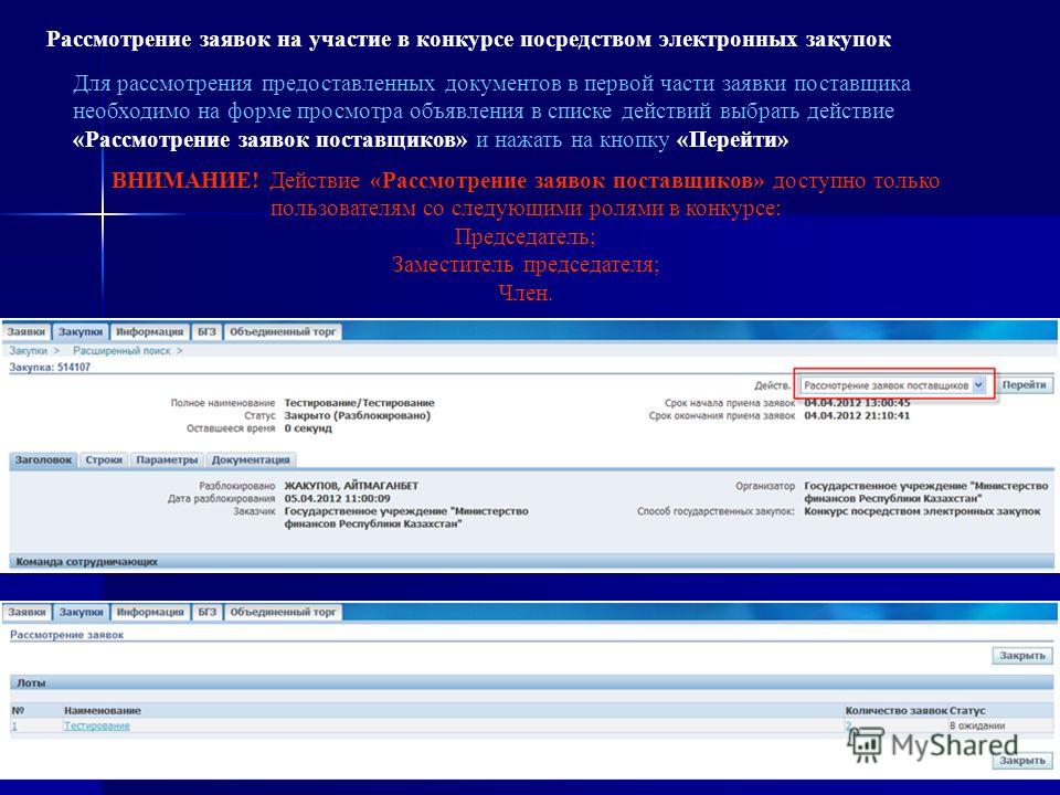 Заявка на участие в конкурсе государственных закупок Заявка на участие в конкурсе государственных закупок