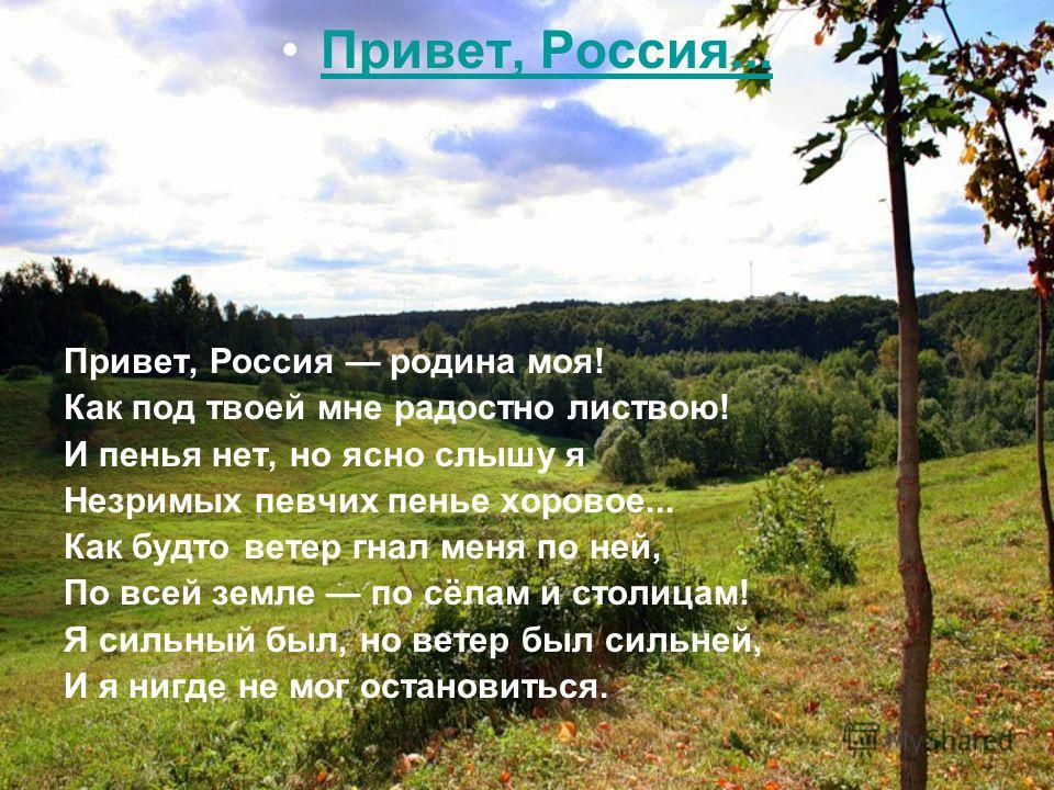 Цитата о природе или родине Цитата о природе или родине