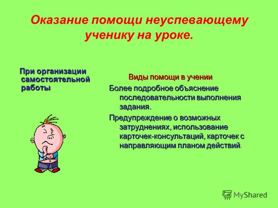 История самостоятельной работы на уроках История самостоятельной работы на уроках