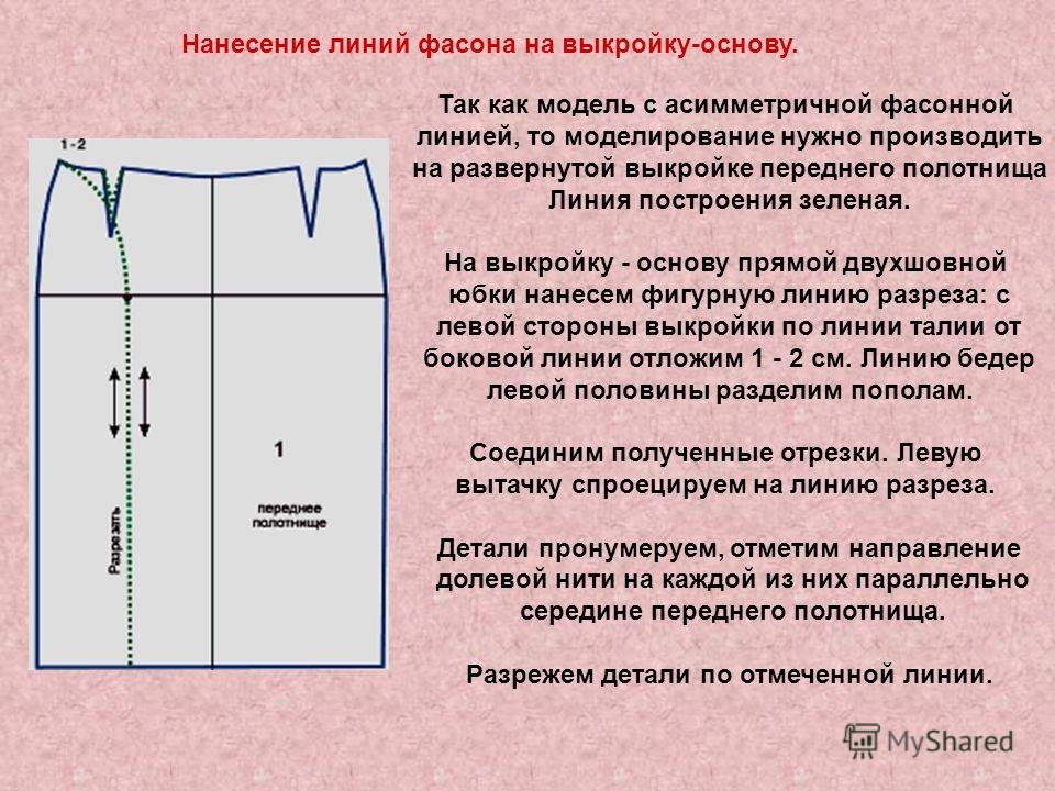 Моделирование Основы Юбки