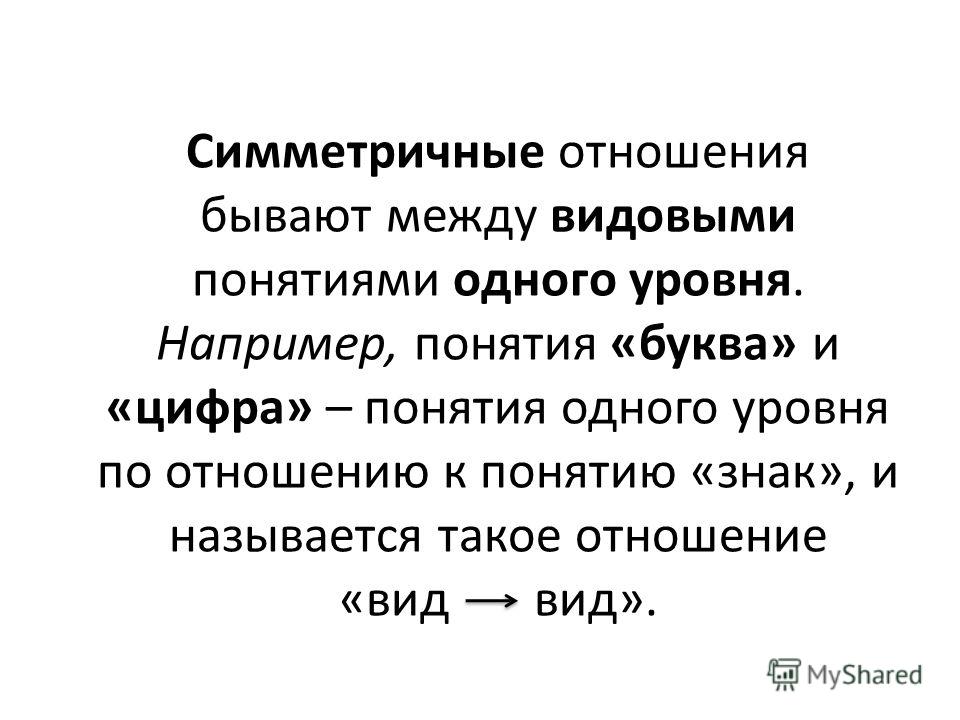 Презентация на тему: "Вопросы 1.Дайте определение деления понятия. Приведите при