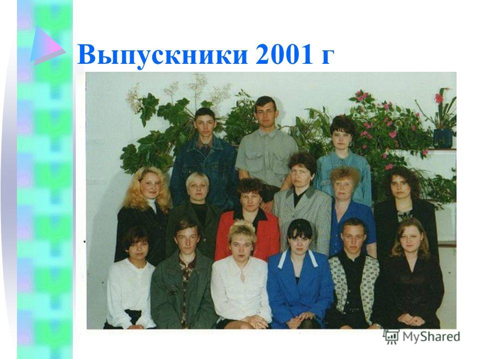 Выпускники 2001 г
