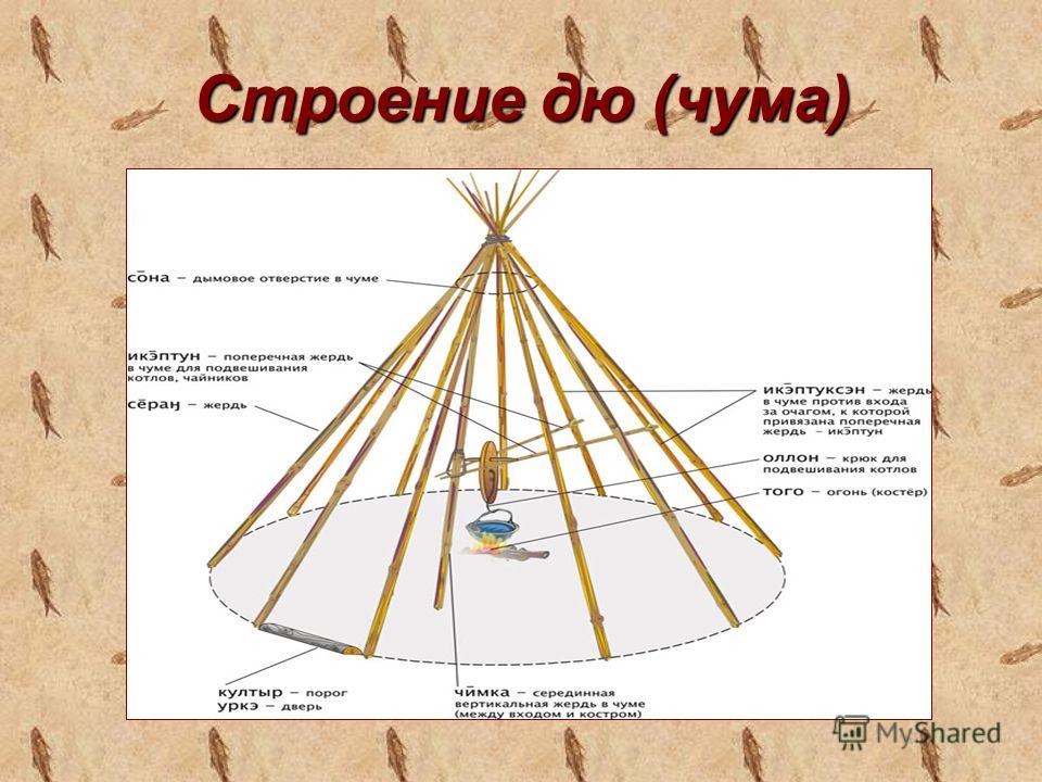 Научились чум разбирать и ставить как