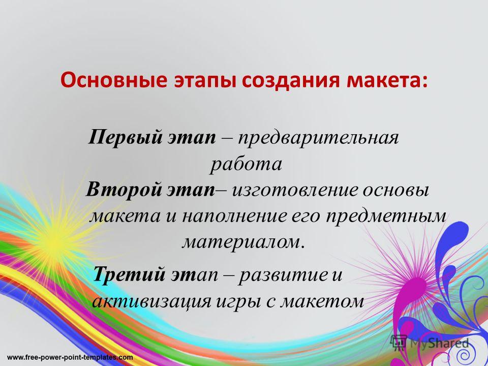 Игровой макет Игровой макет