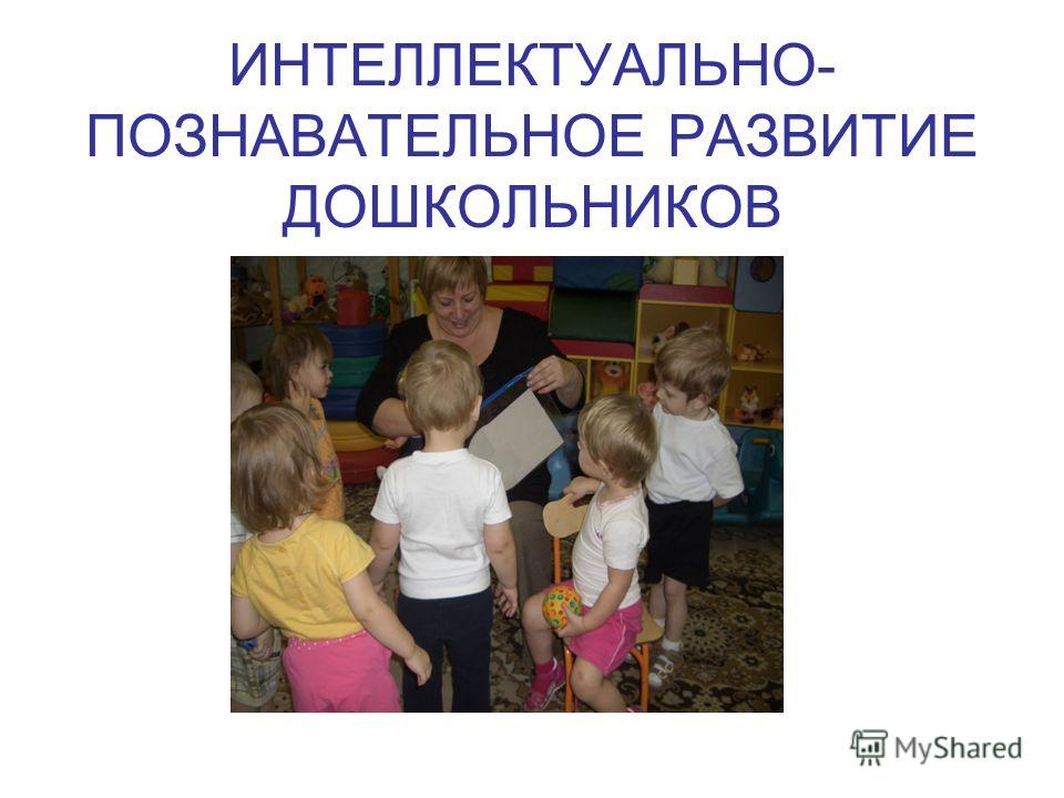 Познавательное Развитие Дошкольников Реферат Познавательное Развитие Дошкольников Реферат