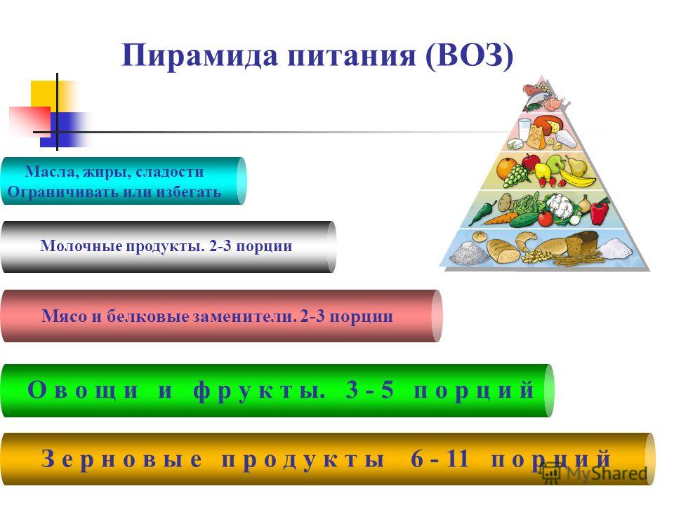 Рекомендации Воз По Правильному Питанию
