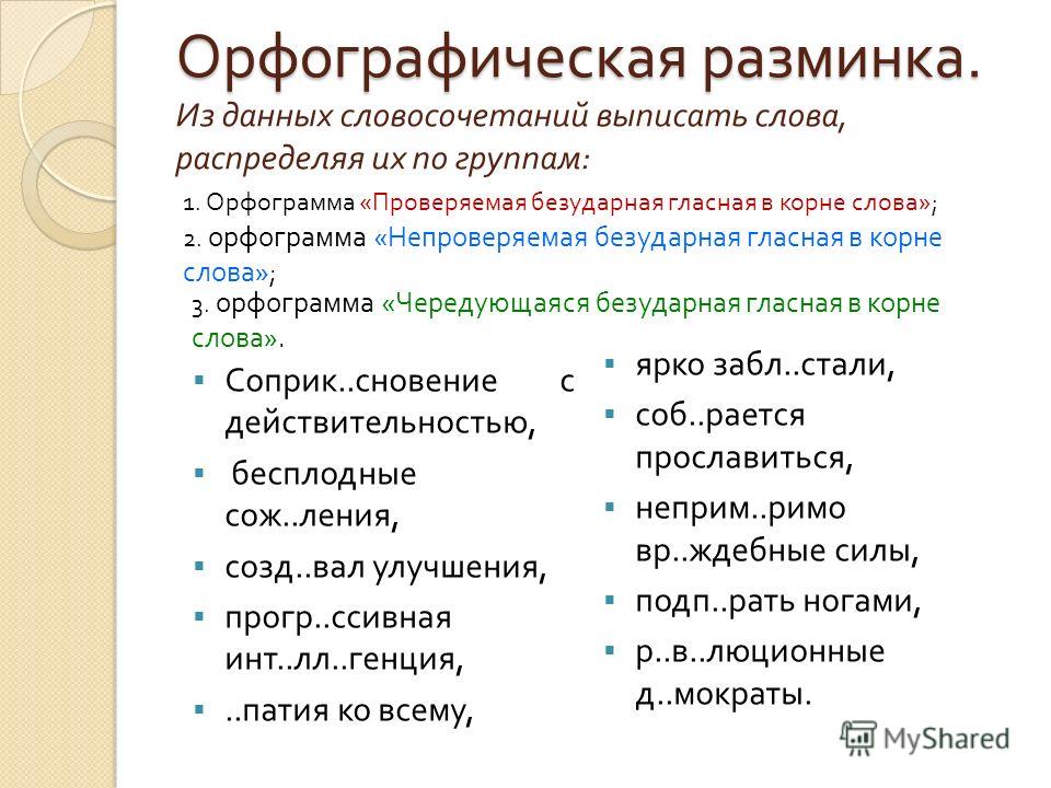 Урок русского языка в 3 классе с указанием литературы
