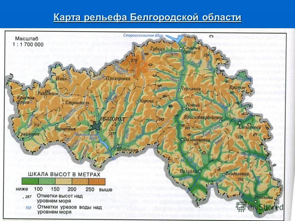  Пособие по теме Рельеф Запорожской области