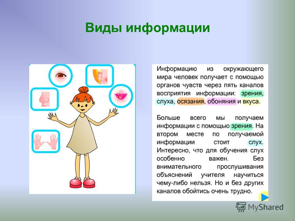 3 класс перспектива презентация наши органы чувств