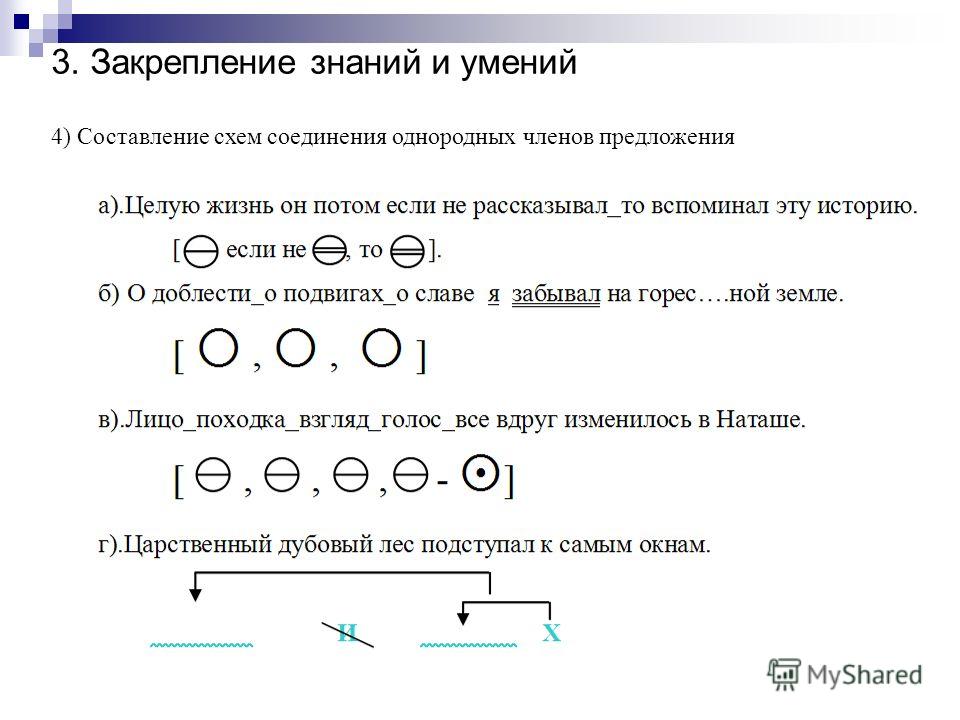 Составить предложение с однородными чл предложения схема Составить предложение с однородными чл предложения схема