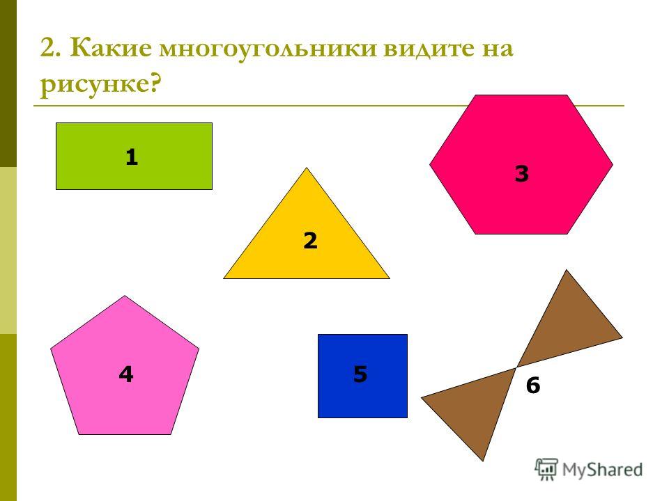 Многоугольник 2 класс презентации
