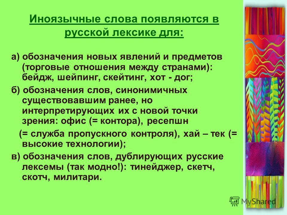 Иноязычные Слова Сочинение Иноязычные Слова Сочинение