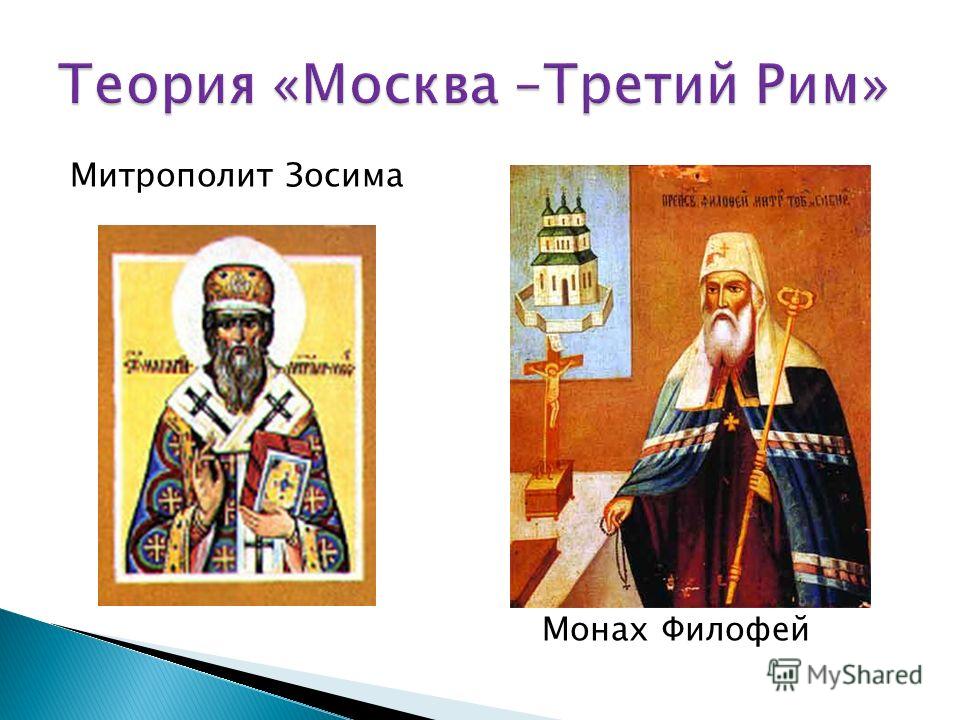 Митрополит Зосима Монах Филофей
