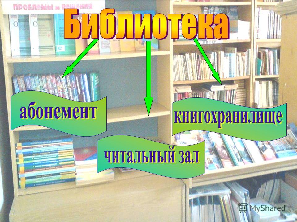 Библиотечный Урок Знакомство С Библиотекой 1 Класс