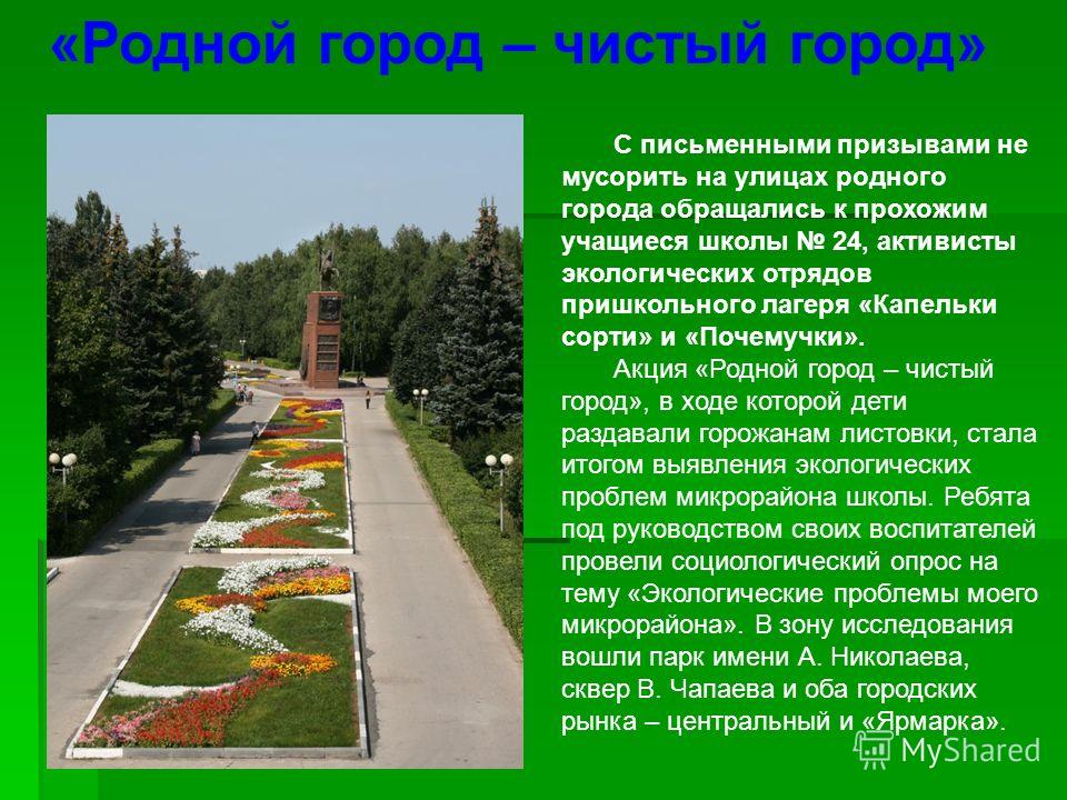 Как сделать город чище 791