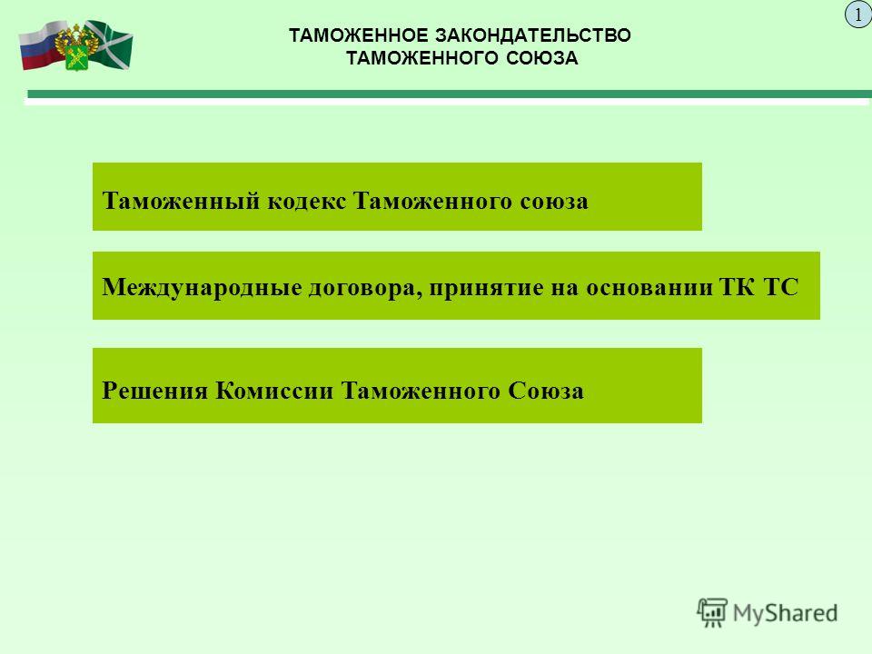 Реферат: Таможенный кодекс Республики Беларусь