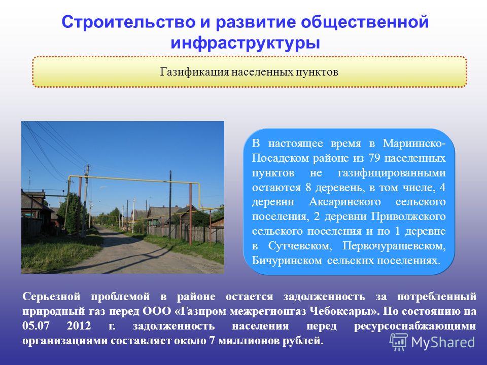 Презентация на тему: Принципиальная схема газоснабжения населённых пунктов