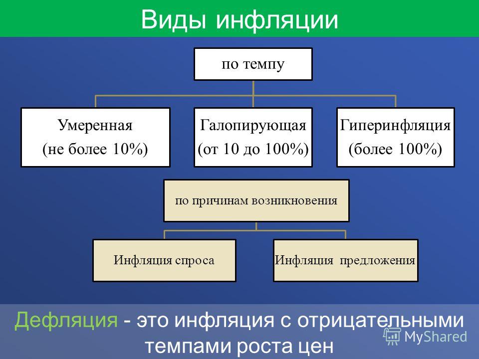 Доклад на тему виды инфляции 898