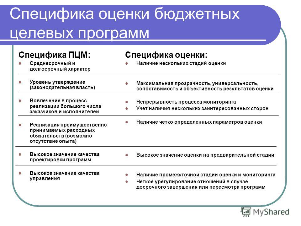 Методы оценки бюджета проекта