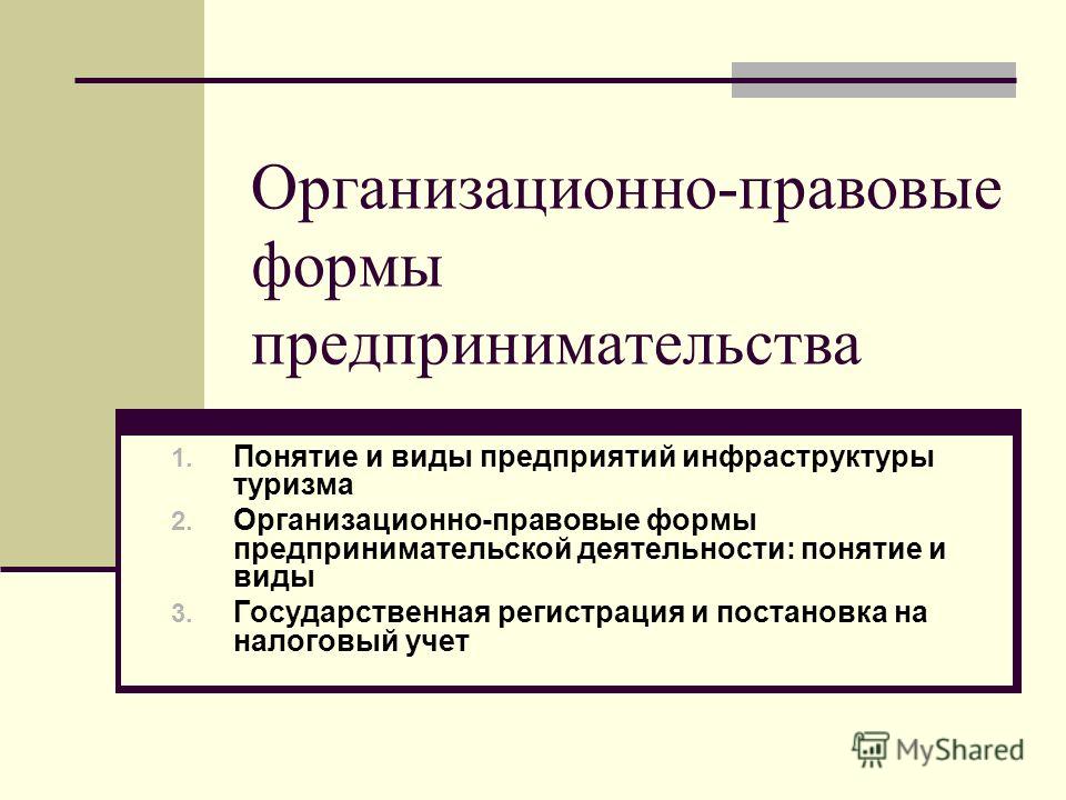 Реферат: Виды и формы предпринимательской деятельности