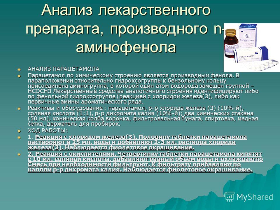 Курсовая работа по теме Застосування лікарської субстанції 'Парацетамол' Курсовая работа по теме Застосування лікарської субстанції 'Парацетамол'