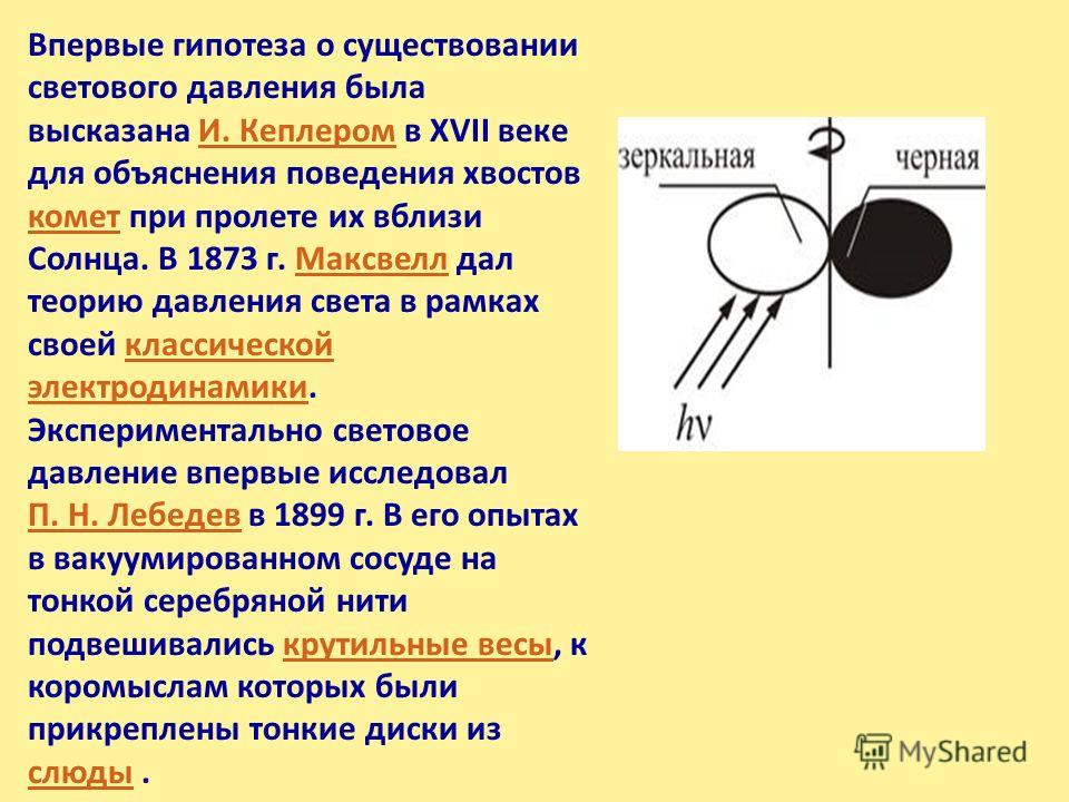 Опыт лебедева рисунок