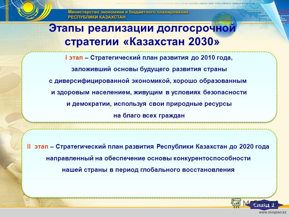 Казахстан 2022 Преимущества Стратегического Плана Эссе