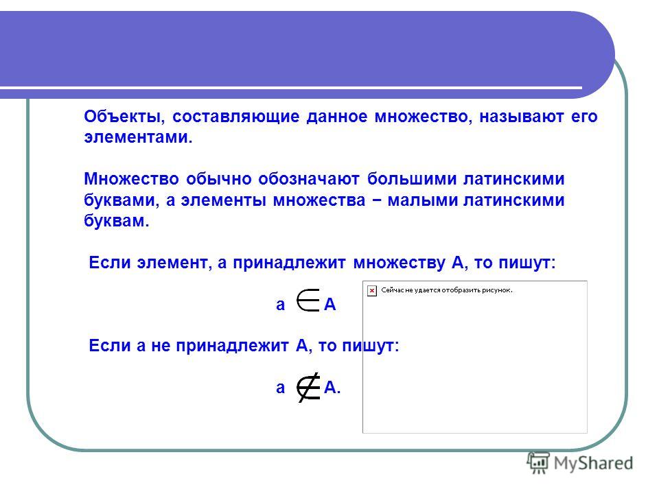 Презентация способы задания множества