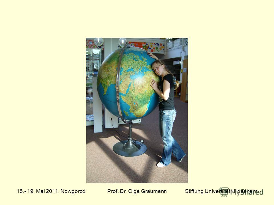15.- 19. Mai 2011, NowgorodProf. Dr. Olga GraumannStiftung Universität Hildesheim