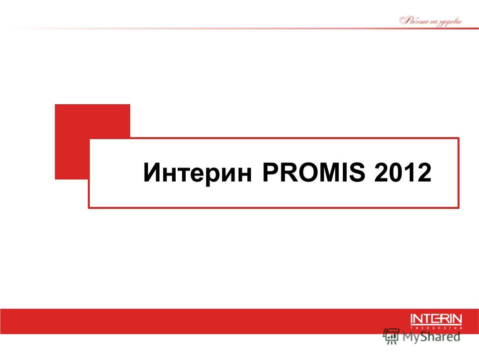 Интерин PROMIS 2012