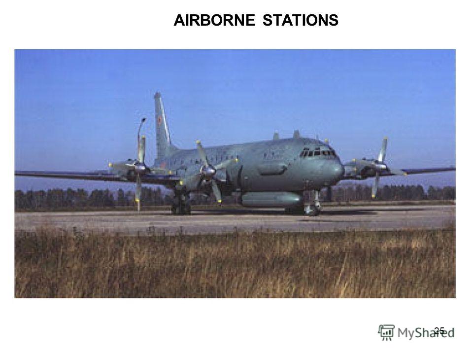 25 AIRBORNE STATIONS