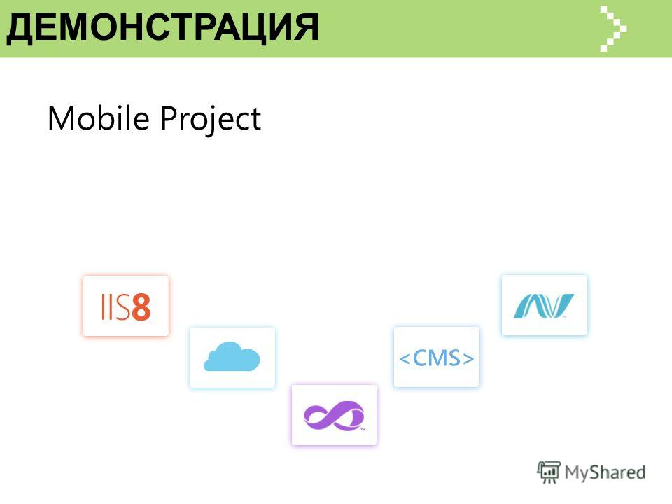 ДЕМОНСТРАЦИЯ Mobile Project