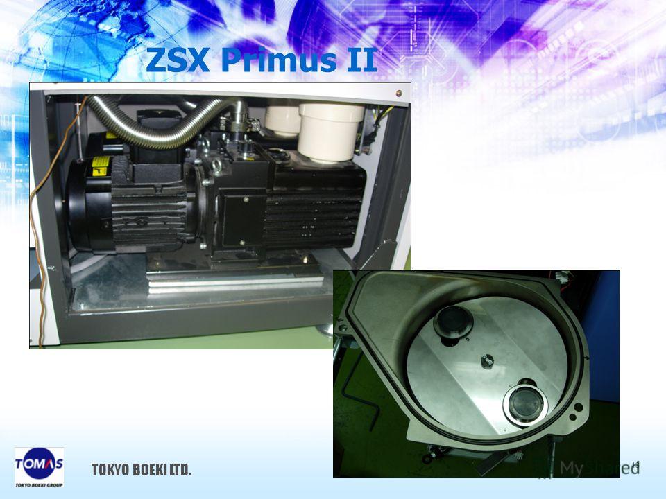 ZSX Primus II TOKYO BOEKI LTD. 13