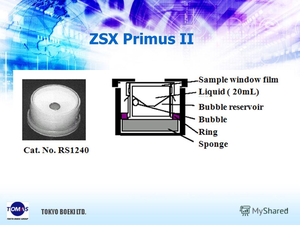 ZSX Primus II TOKYO BOEKI LTD. 18