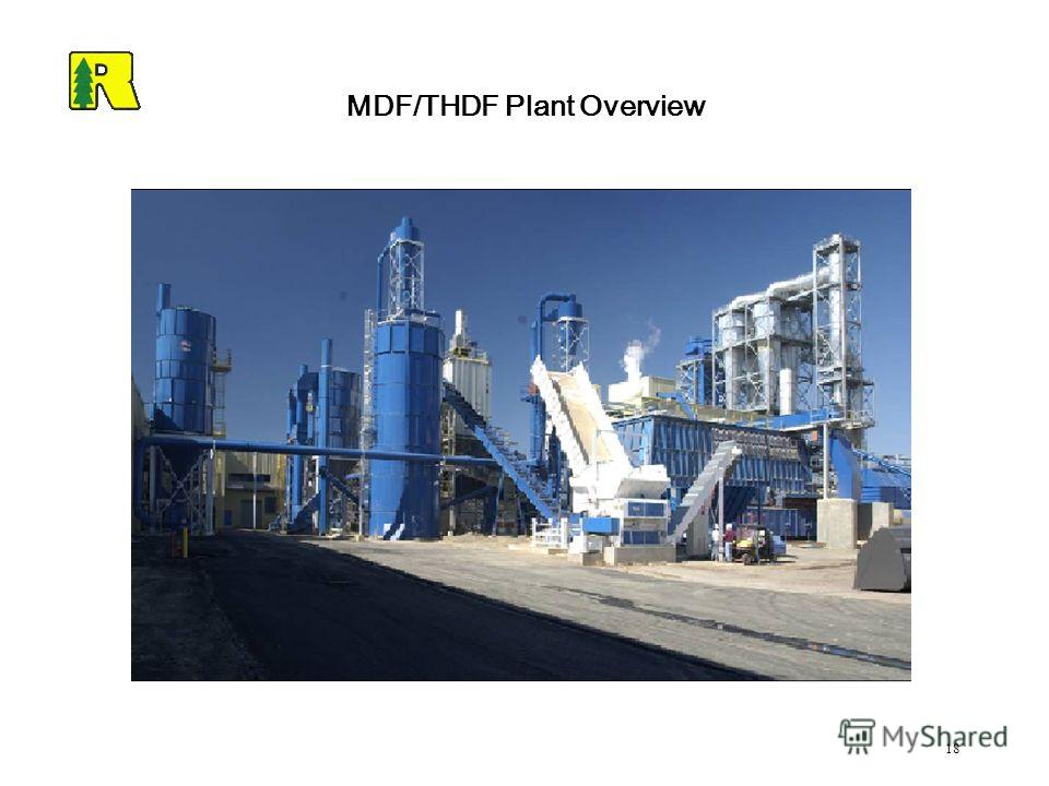 18 MDF/THDF Plant Overview