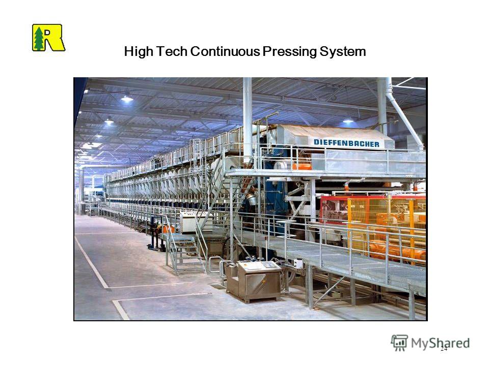 24 High Tech Continuous Pressing System