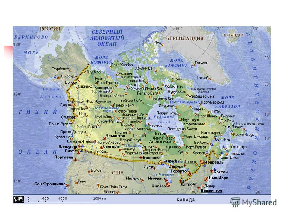 География Канады