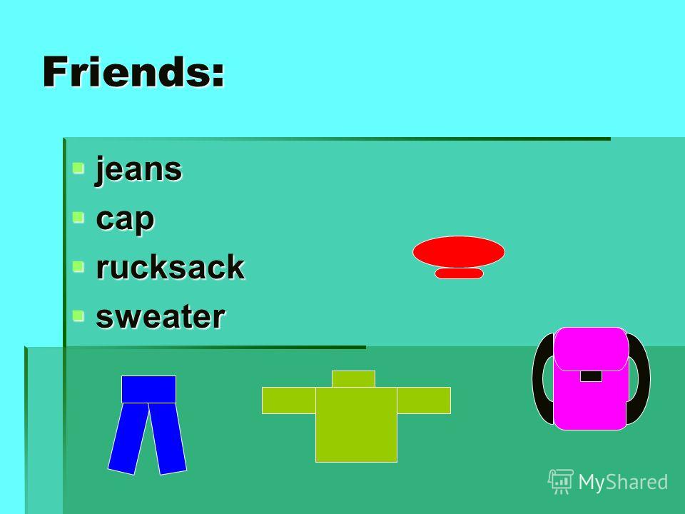 Friends: jeans jeans cap cap rucksack rucksack sweater sweater