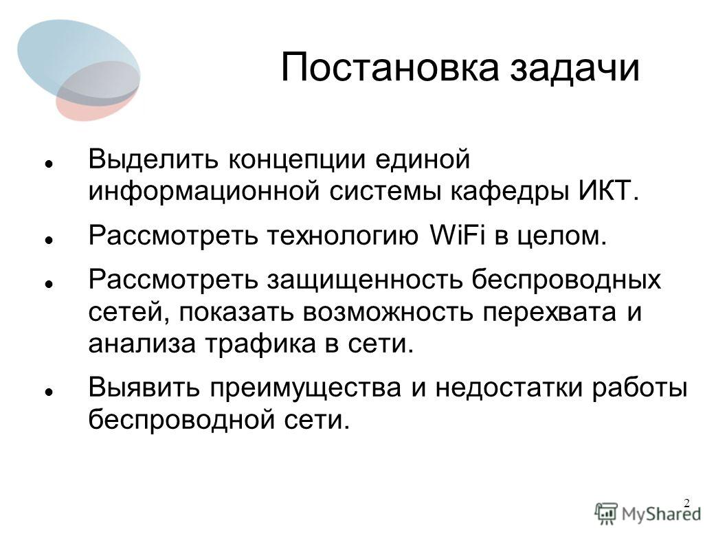 Курсовая работа по теме Построение Wi-Fi сети