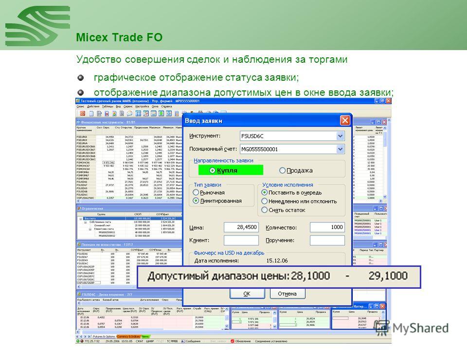 Доска Опционов Московской