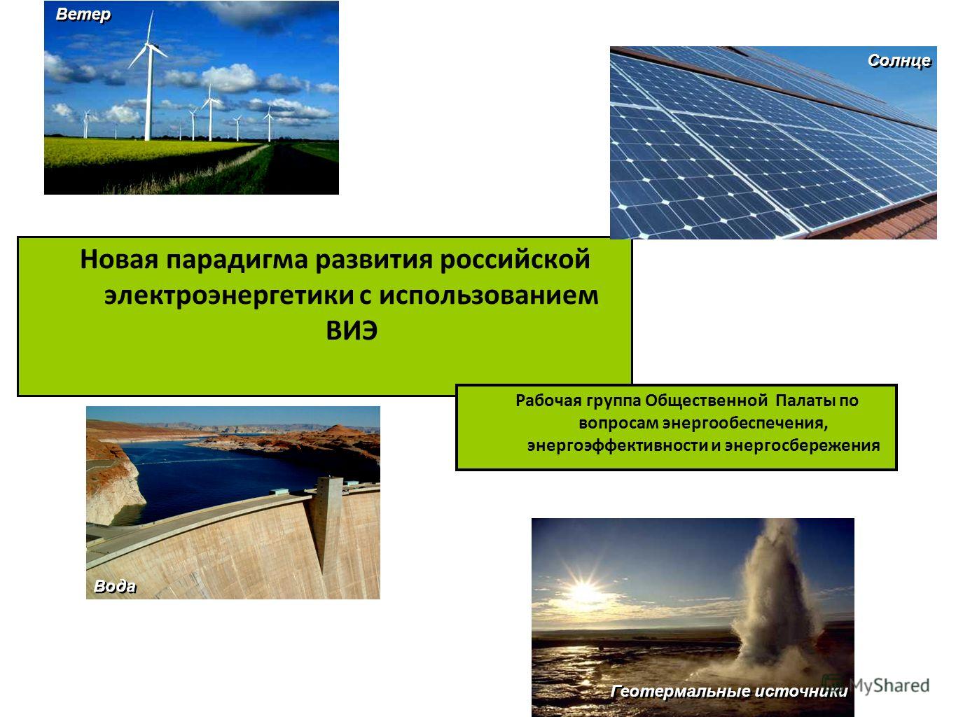 Исследовательский проект возобновляемые источники энергии